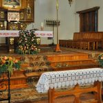 Dekoracja kościoła na ślub Kraków jesienne kompozycje Agnieszka Błaszczyk abkwiaty